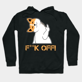 Cat Middle Finger Hoodie